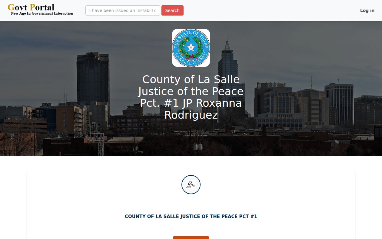 Cotulla court docket Justice Court Precinct 1 payment portal