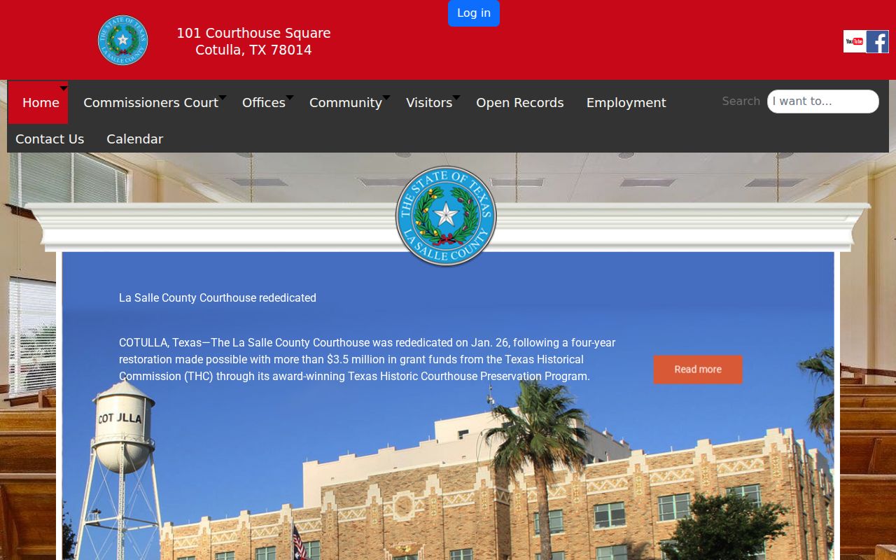 La Salle County court docket official county homepage